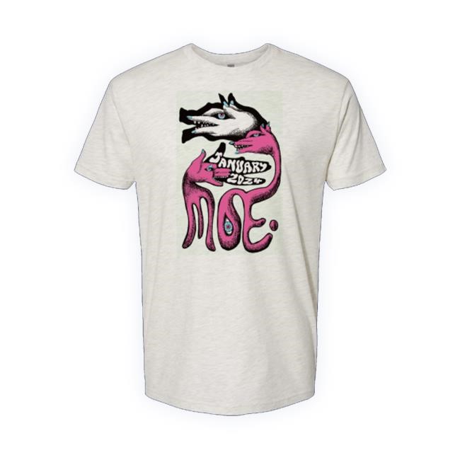 January Tour Admat Tee - Oatmeal Crewneck Sweatshirt