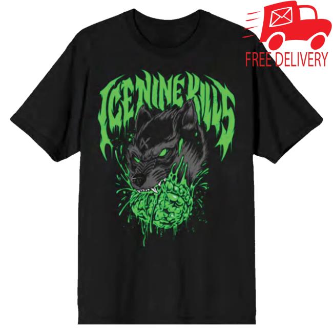Official Ink Merch Store Ice Nine Kills Ink Wolf Tees