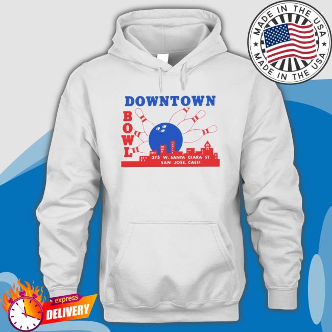 Downtown Bowl San Jose Ca Vintage Bowling Alley shirt Downtown Bowl San Jose Ca Vintage Bowling Alley Shirt