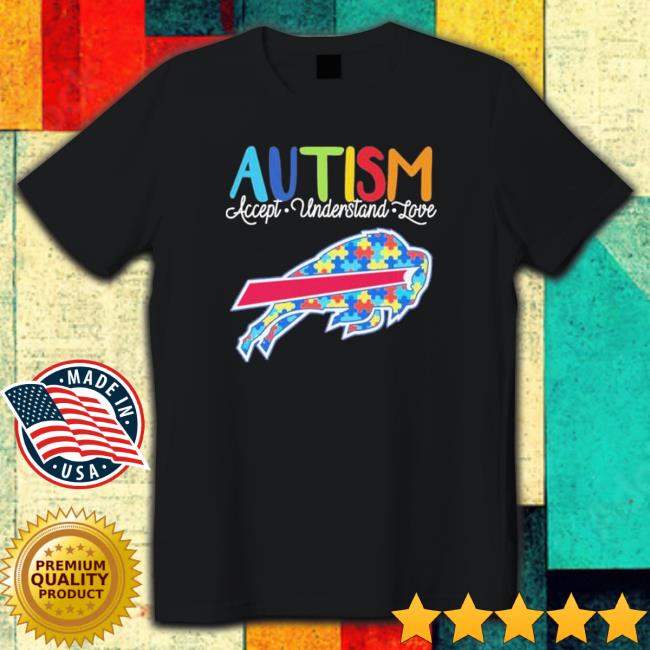 Buffalo Bills Autism Accept Understand Love Hoodie