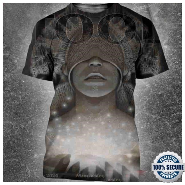 Original Tool Manchester Uk 1St June 2024 At The Ao Arena With Support Night Verses All Over Print Tee Shirt