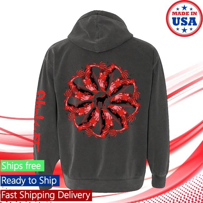 Slipknot Merch Store Goat Hands Pullover Long Sleeve Shirt