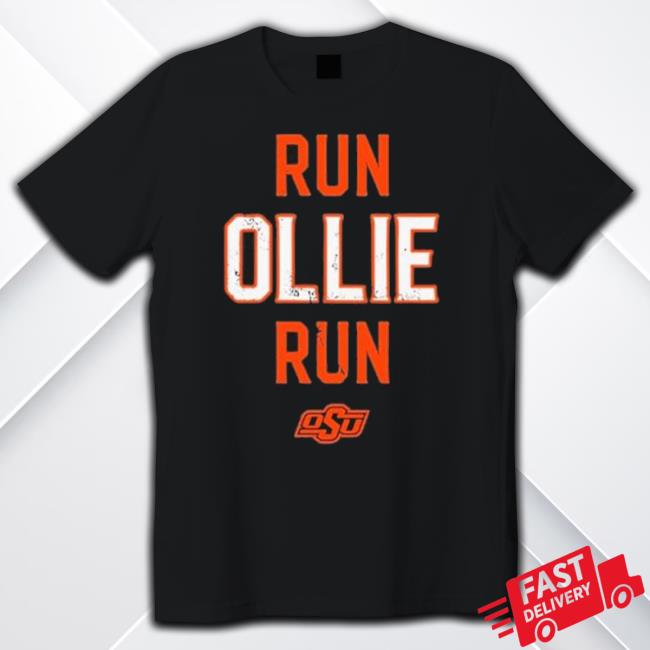 Trending Oklahoma State University Run Ollie Run Shirt