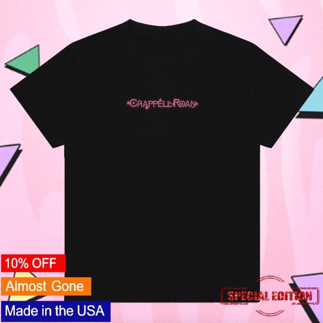 Chappell Roan Merch Store Black Logo Shirt