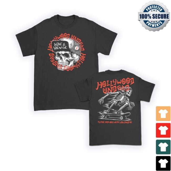 Official Trending Hollywoodundead Store Layin’ Low T-Shirt Black Hooded Sweatshirt