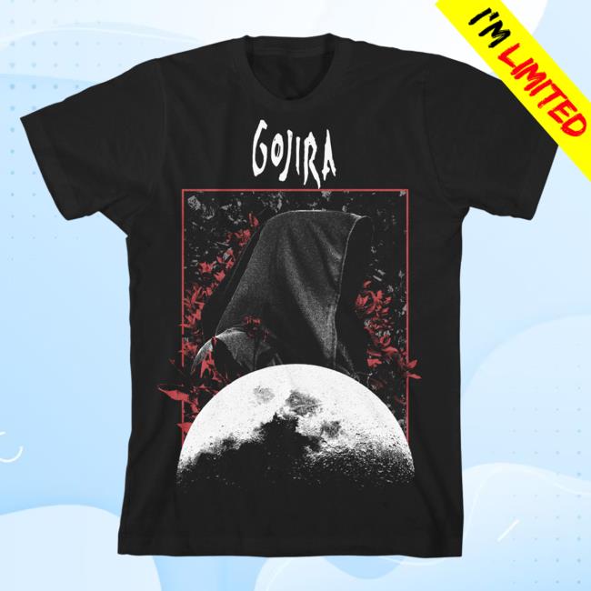 Official Roadrunner Records Gojira Merch Store Gojira Grim Moon Tshirt Black RoadrunnerRecords