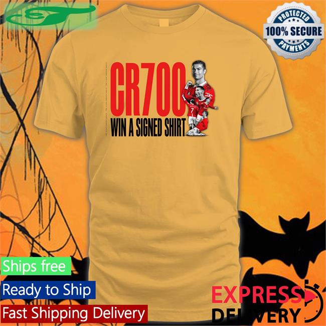 Cr700 Win A Signed Shirt Tee Cristiano Ronaldo
