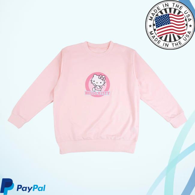 Official Sanrio Apparel Clothing Merch Store Shop Hello Kitty Circle Pullover Sweatshirt