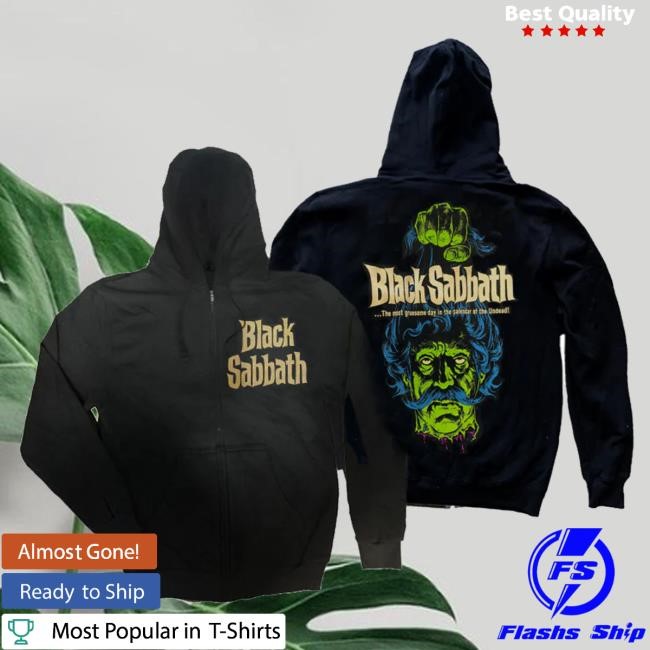 Pallbearer Press Merch Store Black Sabbath Zip t-shirt, hoodie, tank top, sweater and long sleeve t-shirt