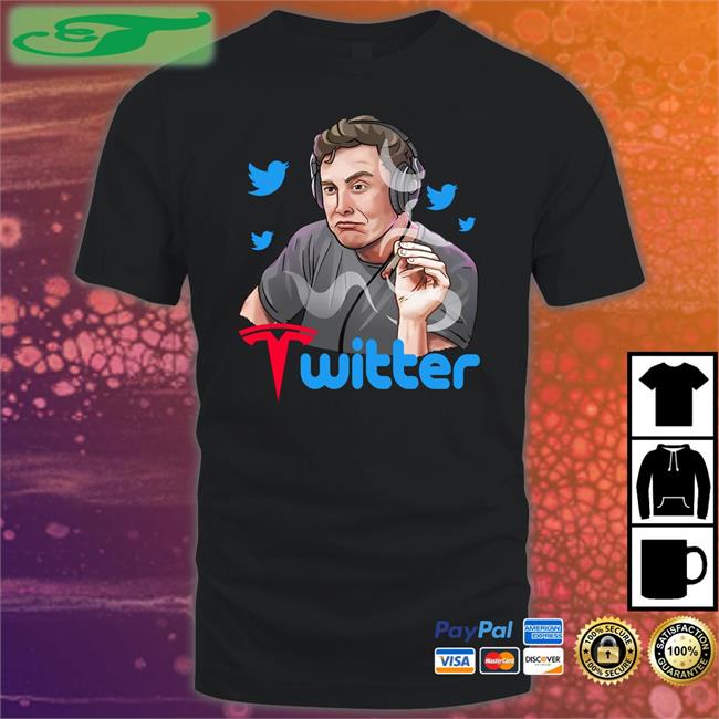 Elon Musk Smoking Twitter Hoodie