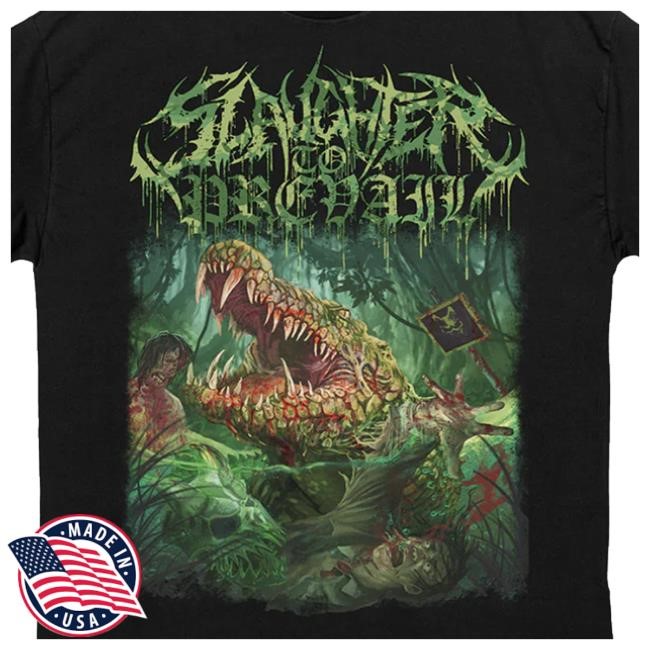 Firstblood Merch Shop Slaughter To Prevail Aligator T Shirt