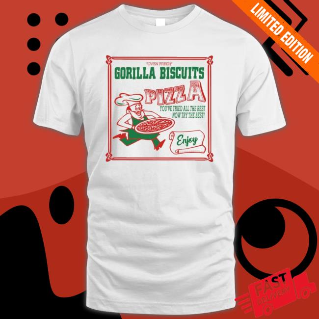 Gorilla Biscuits Pizza Box Crewneck Sweatshirt