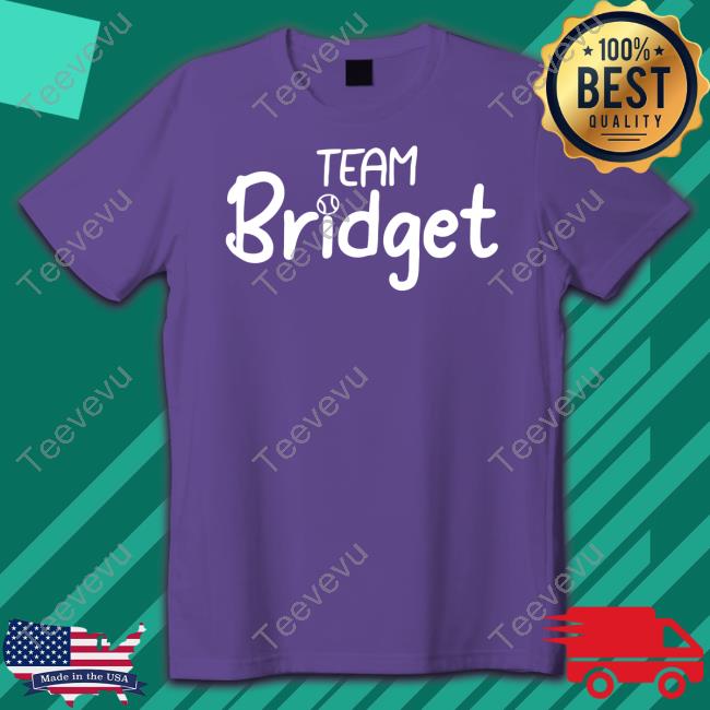 Johnston Baseball Wearing Team Bridget Shirts
