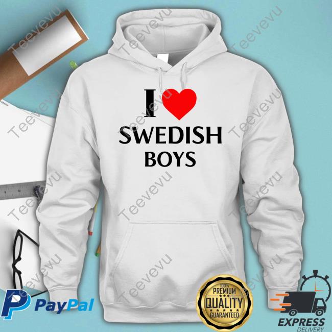 Emmyyoungroyals I Love Swedish Boys T Shirt