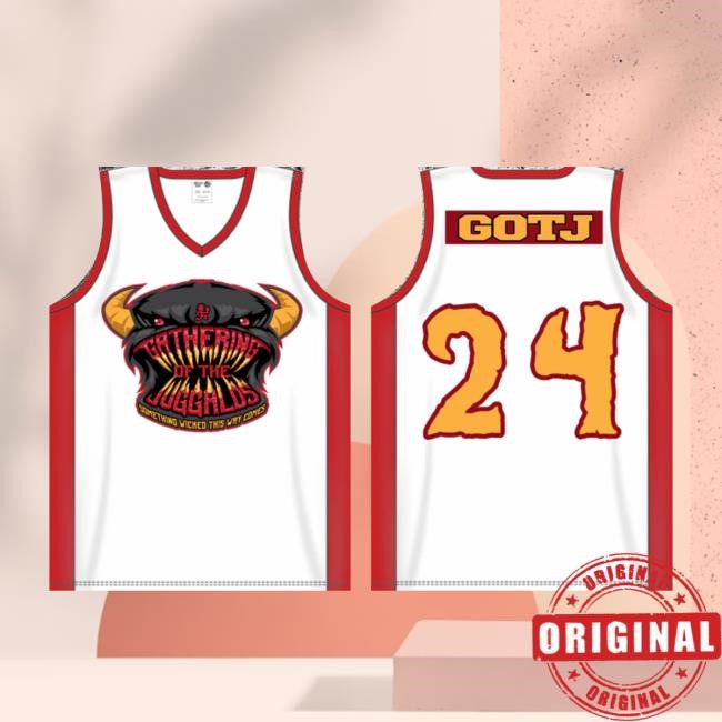 Psychopathic Records Store White Gathering Monster Face Basketball Jersey Tee Shirt