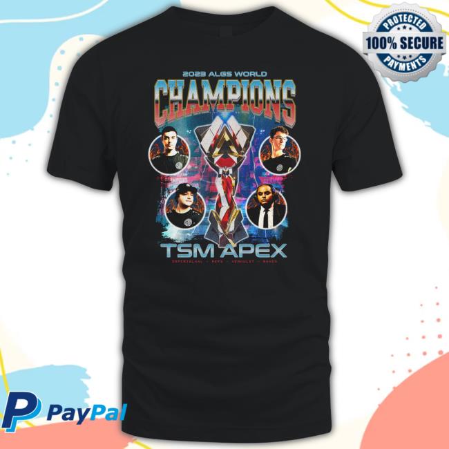 2323 Algs World Champions Tsm Apex T Shirt 2323 Algs World Champions Tsm Apex Shirts