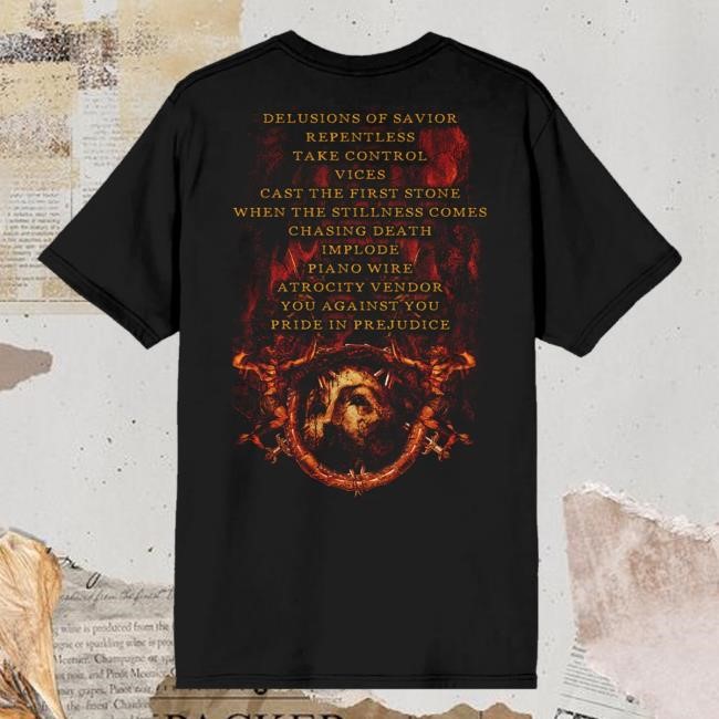Official Slayer Merch Shop Store Repentless Tracklist Hoodie
