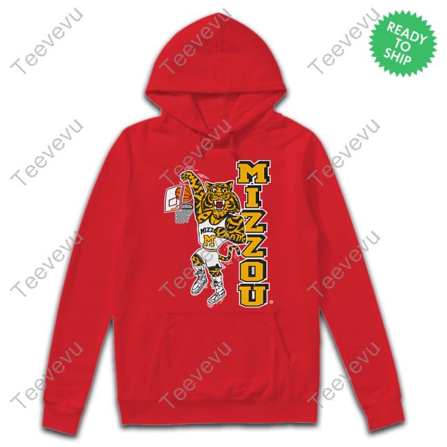 Dennis Gates Missouri Dunking Tiger Shirts 19Nine