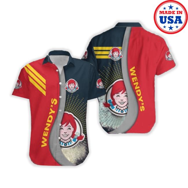 Wendy’S Logo Stylish 3D Hawaiian T-Shirt Gift For Men Women