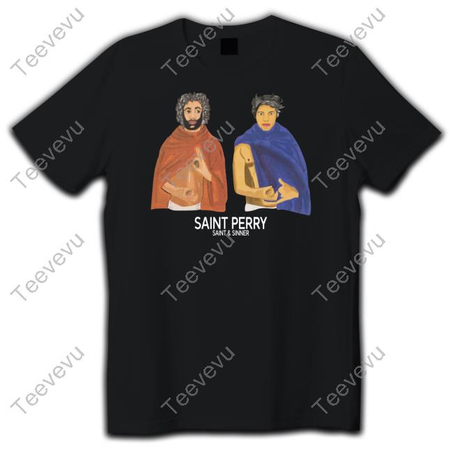Wolfandbadger Store Cream Saint & Sinner Shirt, T Shirt, Hoodie, Sweater, Long Sleeve T-Shirt And Tank Top