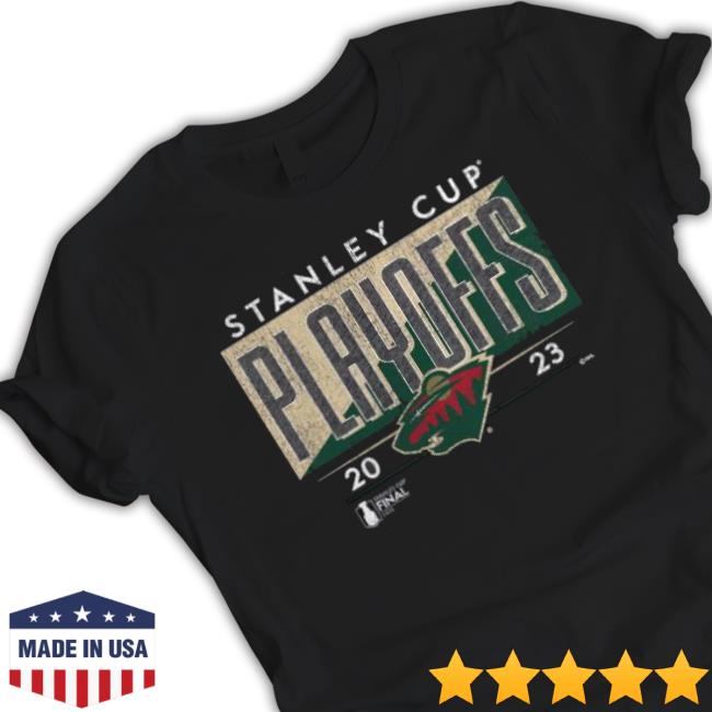 Minnesota Wild 2023 Stanley Cup Playoffs Tri-Blend shirt Minnesota Wild 2023 Stanley Cup Playoffs Tri-Blend Shirt