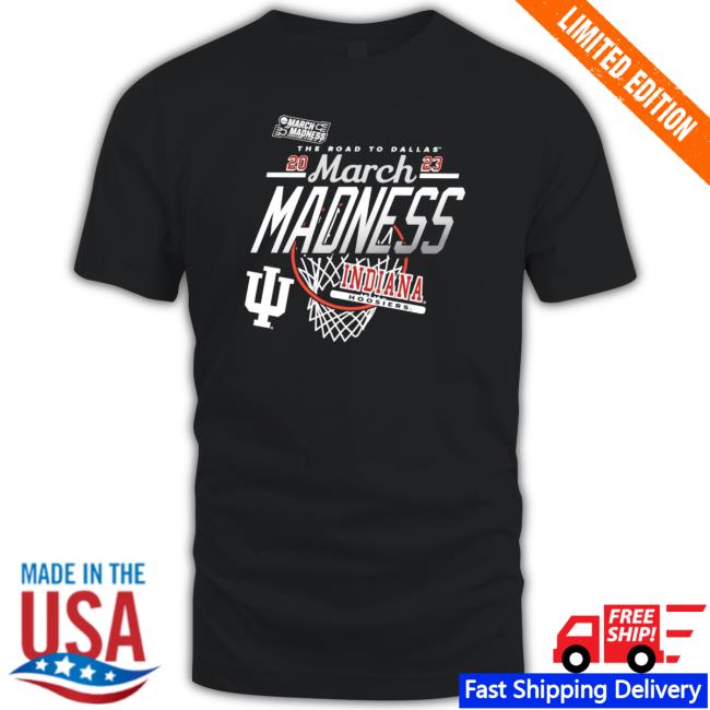Indiana Hoosiers Women’s Basketball 2023 March Madness The Road To Dallas shirt
