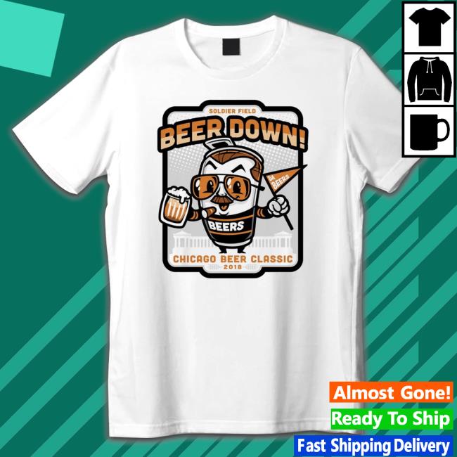 Soldier Field Beer Down Chicago Beer Classic Logo shirt, hoodie, tank top, sweater and long sleeve t-shirt Soldier Field Beer Down Chicago Beer Classic Logo Shirt