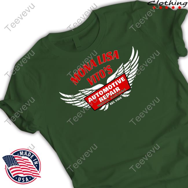 Super 70S Sports Mona Lisa Vito Auto Repair Long Sleeve T Shirt