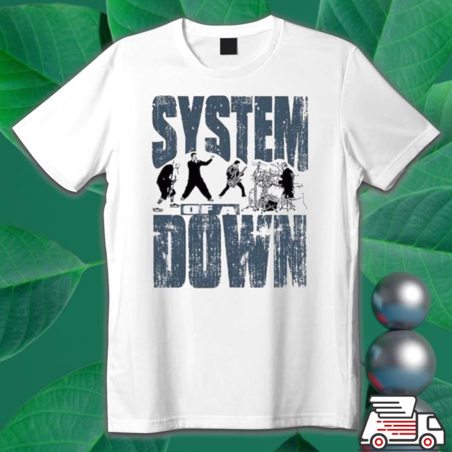 Design System Of A Down Distressed T-shirt
