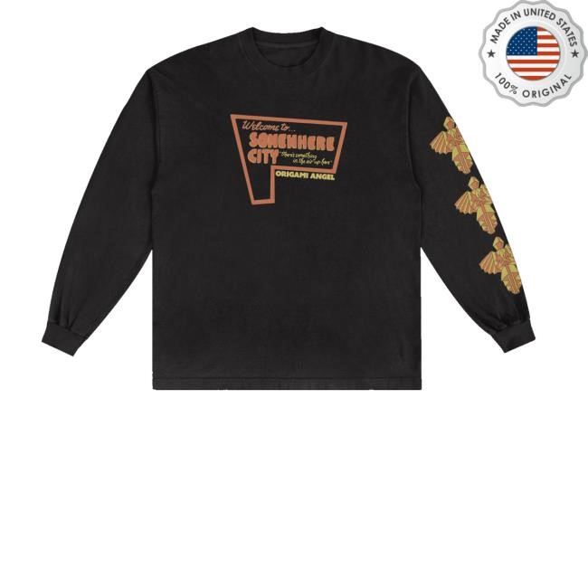 Origamiangel Merch Store Shop Somwhere City T-Shirt, Hoodie, Tank Top, Sweater And Long Sleeve T-Shirt