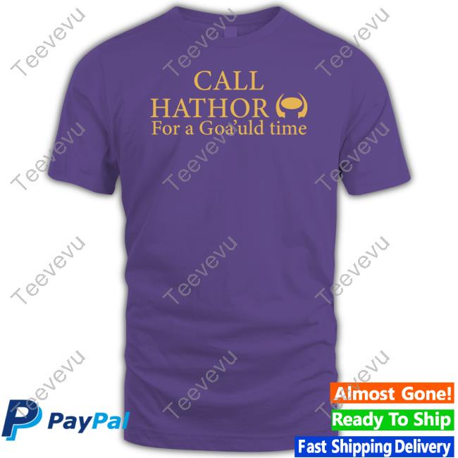 Suanne Braun Call Hathor For A Goa'uld Time Hooded Sweatshirt