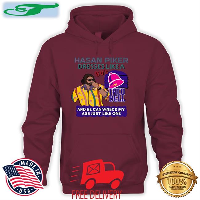 Hasan Taco Bell 90'S Hoodie Hasanabi