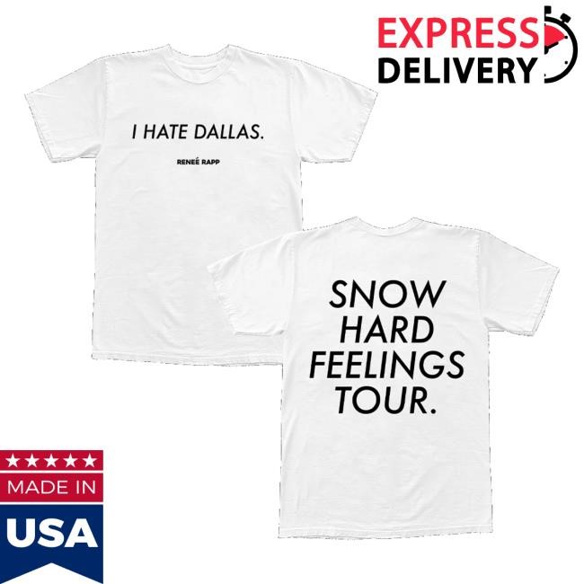 Reneé Rapp Official Store Merch I Hate Dallas Crewneck Sweatshirt
