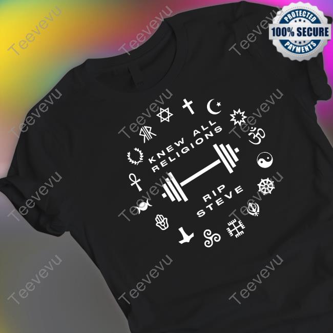 Stuart Feiner Knew All Religions Rip Steve Hoodie