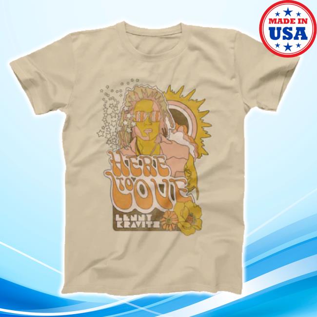 Original Here To Love Vintage Cream Shirts Lenny Kravitz Shop