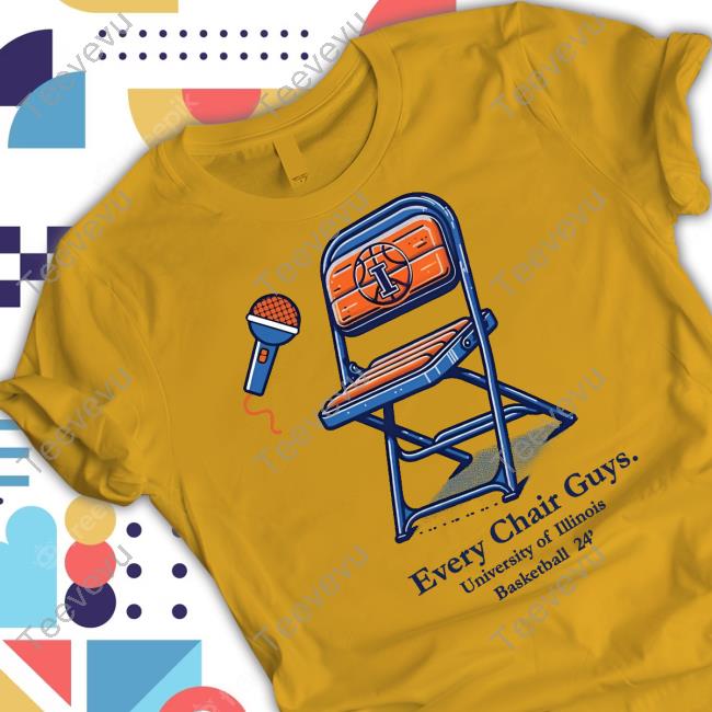 Every Chair Guys University Of Illinois Basketball 24 Shirt Every Chair Guys University Of Illinois Basketball 24 Shirt