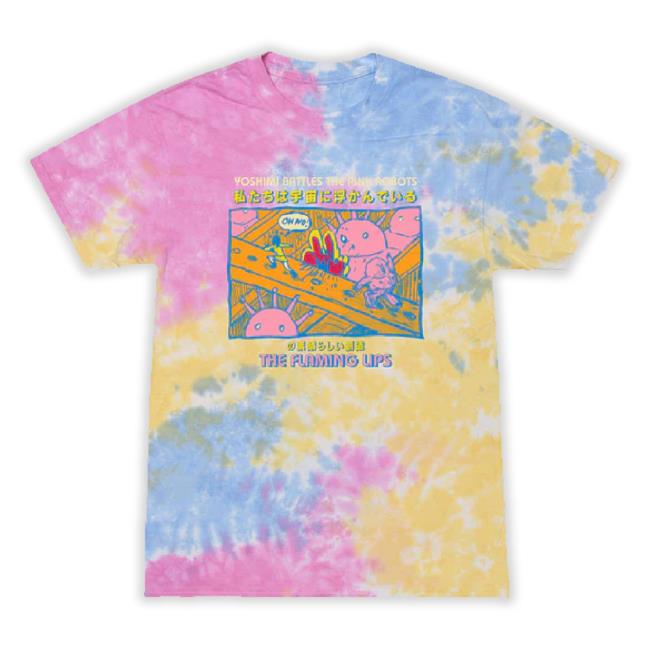 Official The Flaming Lips Store Merch Yoshimi Tie Dye TankTop