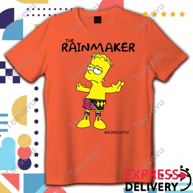 Bart Simpson The Rainmaker Hoodie Kaiju Clutch Bart Simpson The Rainmaker Rains Over Springfield Shirt