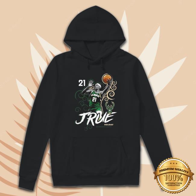 Jrue Holiday Milwaukee Bucks Competitor Hooded Sweatshirt