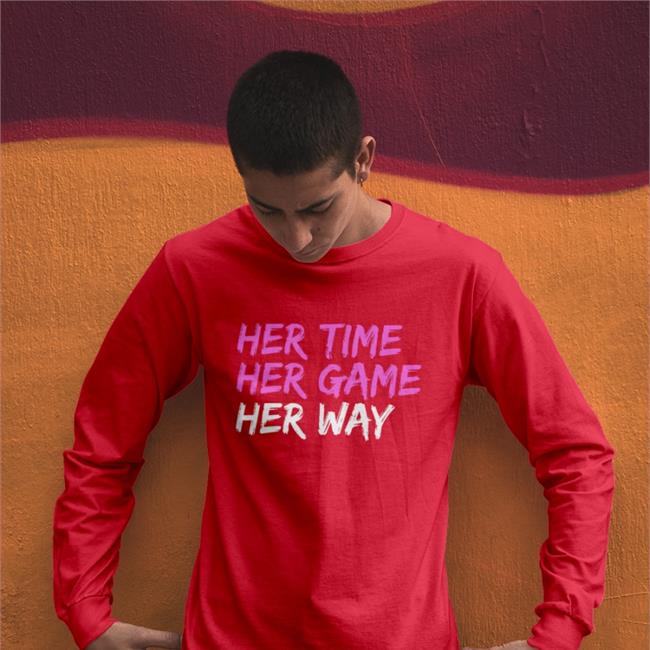 Herway_Magazine Her Time Her Game Her Way Shirt