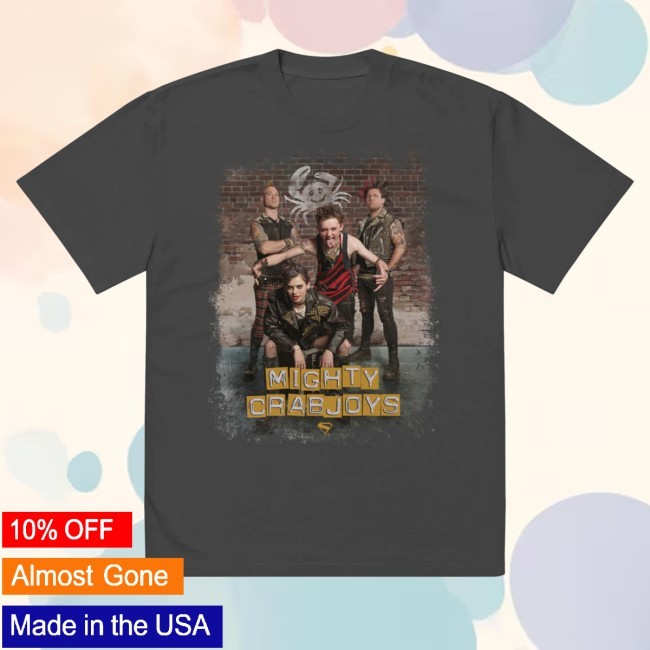 Dc Shop Store Mighty Crabjoys Oversized Faded T-Shirt, Hoodie, Tank Top, Sweater And Long Sleeve T-Shirt Official Dc Shop Store Mighty Crabjoys Oversized Faded Tee