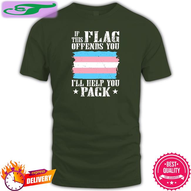 AlecGunter If This Flag Offends You I’Ll Help You Pack Sweatshirt