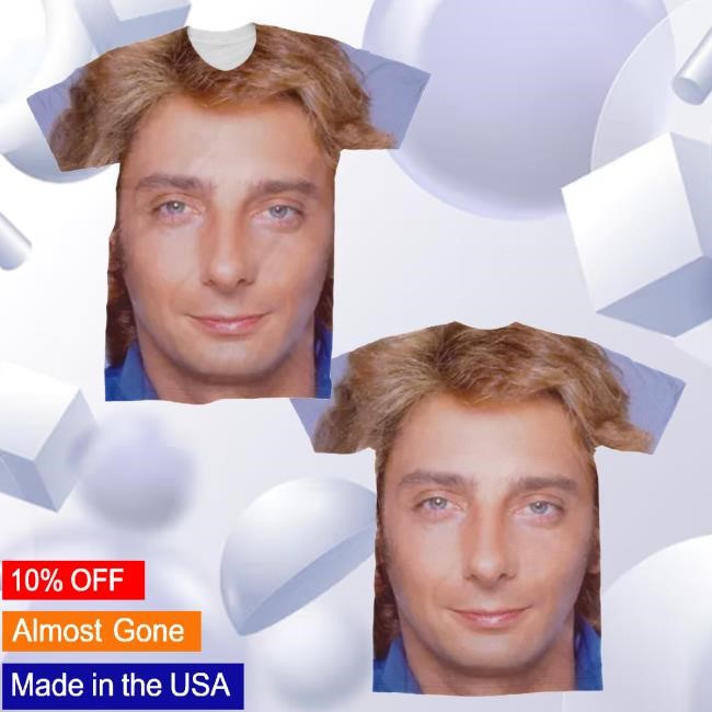Subliworks Merch Barry Manilow Big Face Long Sleeve T Shirt