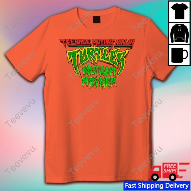 Turtles Mutant Mayhem Logo Hoodie
