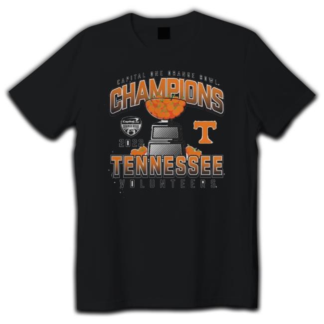 Tennessee Volunteers Fanatics Branded 2022 Orange Bowl Champions Hometown Celebration shirt