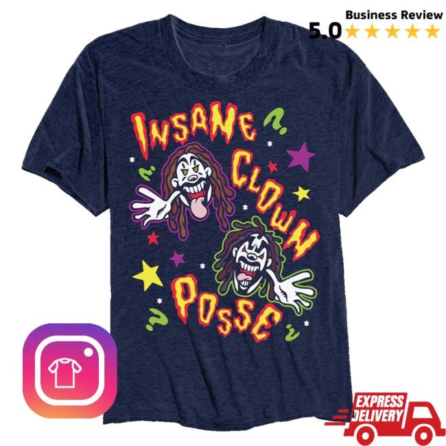 Insane Clown Posse Cartoon Clowns Shirts Insane Clown Posse Cartoon Clowns T Shirts