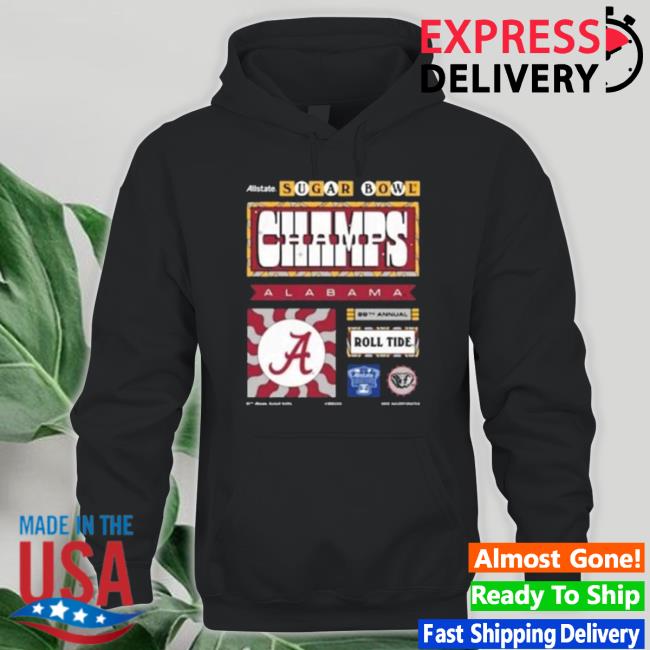 Alabama Crimson Tide 2022 Sugar Bowl Champions tee shirt