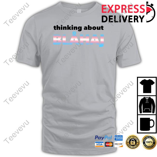 Cistemerror Thinking About Blåhaj Tee Shirt
