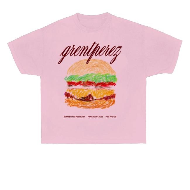 Grentperez Merch Shop Store Official Pink Cheeseburg Long Sleeve T Shirt