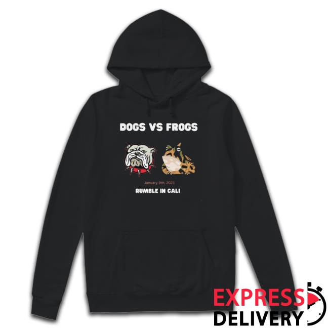 Dogs And Frogs Championship Georgia Tcu 2023 Rumble In Cali Classic Shirt